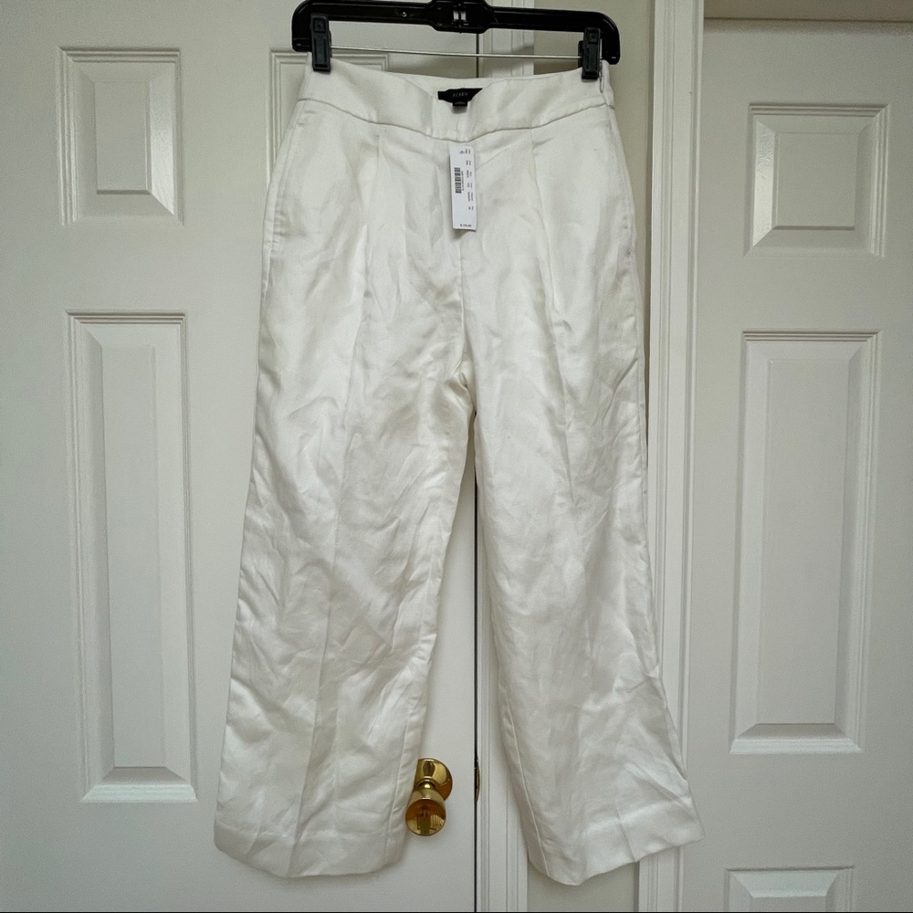 NWT Linen Wide Leg Pants